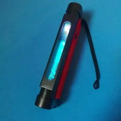 家用短波紫外线消毒分析检测254nm紫外手电筒直管荧光灯