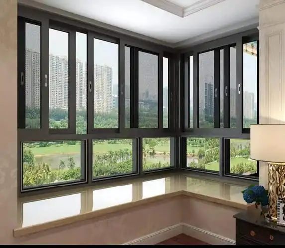 广西断桥铝推拉窗批发 固定推拉窗 断桥四门推拉窗