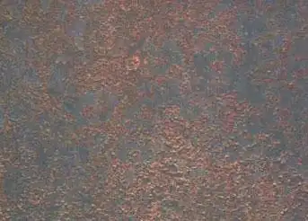 已开始锈蚀,且氧化皮已经开始剥落的钢材表面