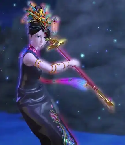 释放元神的辛灵店长也释放了她的美,貌若天仙,典雅高贵