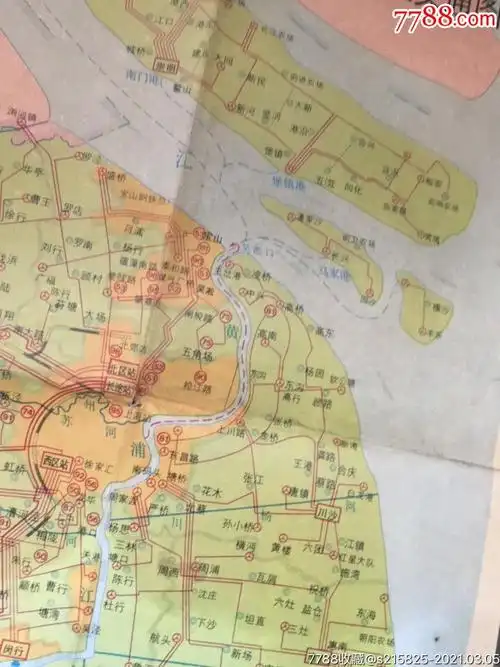 80年代初上海市市区图县区都还在一切如图