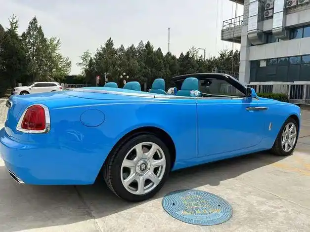 劳斯莱斯曜影蓝色敞篷现车578万现车最低价