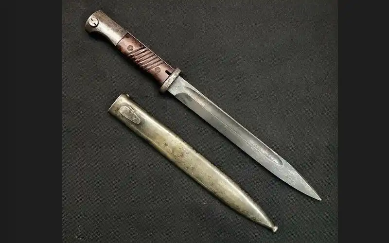 二战德军k98战斗刺刀错配刀鞘刀