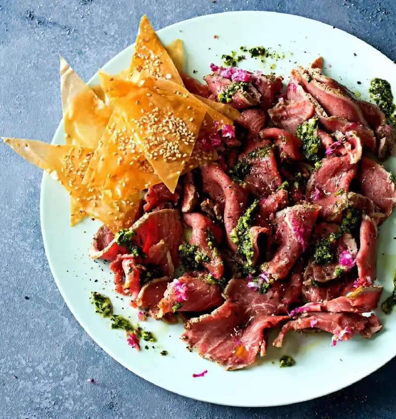 意式生牛肉沙拉 | 口感绝妙有滋味97 carpaccio是意大利版9495