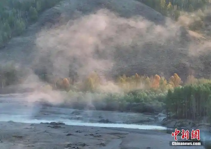 雾起大兴安岭 "中国冷极"秒变仙境_腾讯新闻