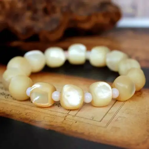 【收藏级】传世藏密老鱼骨 清代螺钿老佛珠 手串 010