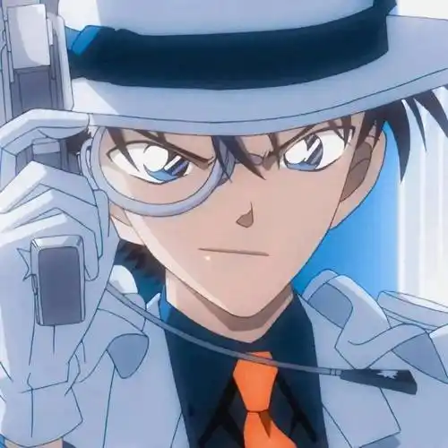 名侦探柯南100张怪盗基德黑羽快斗头像合集帅呆了