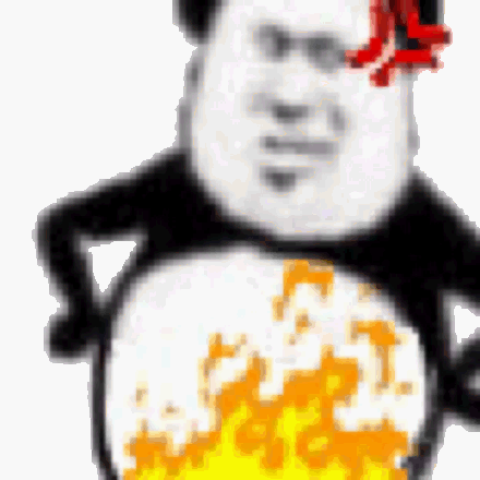 熊猫头一肚子火 gif 动图表情包_动图_gif_一肚子火_熊猫表情