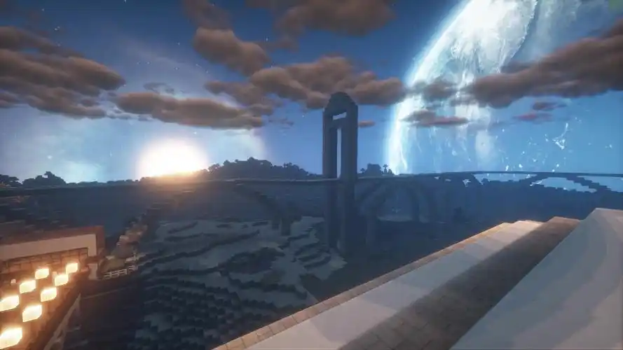 【我的世界光影】bsl standard光影效果全开啊有木有!