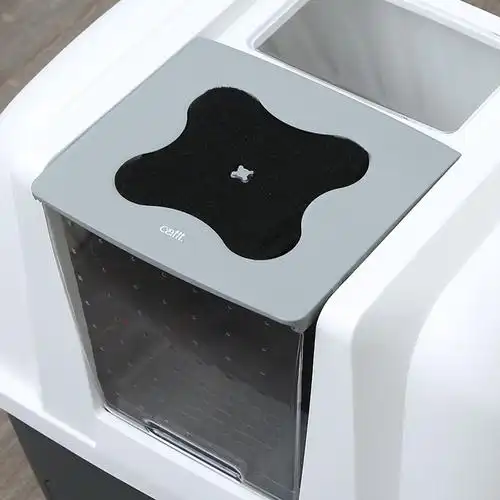 catit豪华半自动除臭厕所全封闭猫砂盆防外溅超大号猫砂盆