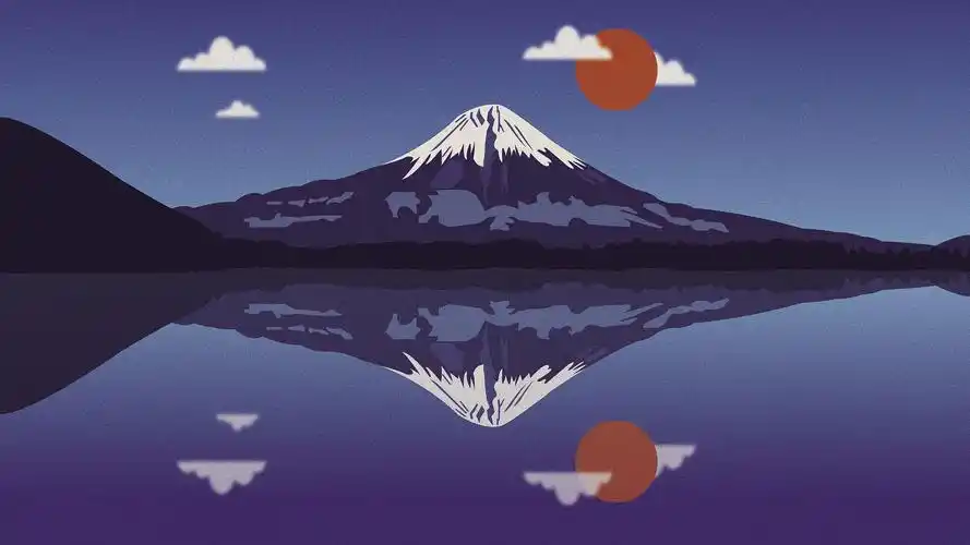 扁平风插画场景设计