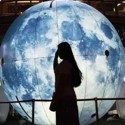 情侣头像唯美浪漫一对黑夜荧光或蓝色背景情头图片