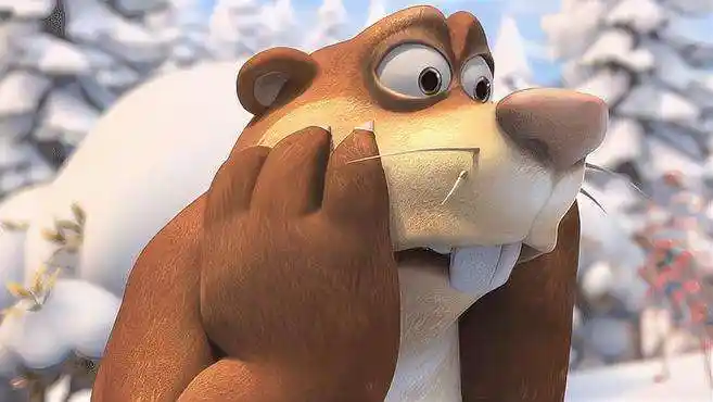 熊熊乐园:萝卜头害怕摔跤,不敢接触冰面,十分胆怯-母婴亲子视频-搜狐