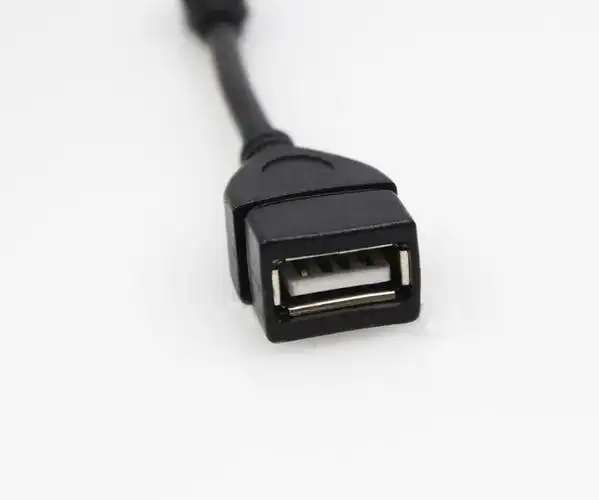 usb母转micro公 平板otg转接线 加长针国标铜 小米otg线 数据线