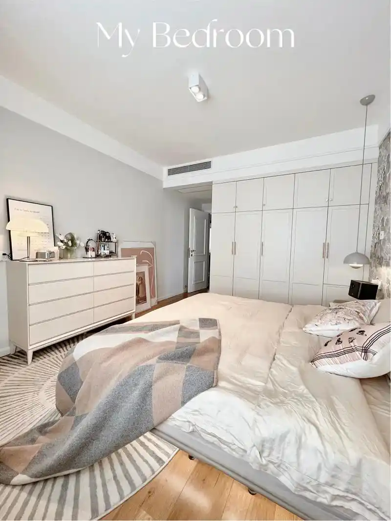 14平米混搭风卧室分享|衣柜收纳#室内设计 #装修 #软装搭 - 抖音