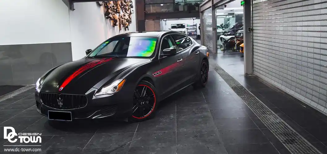 玛莎拉蒂总裁整车黑武士风格