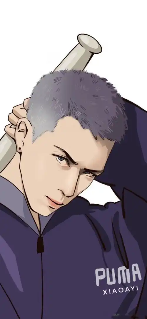 饭绘黑帮李现一则 漫画男主属性藏不住了