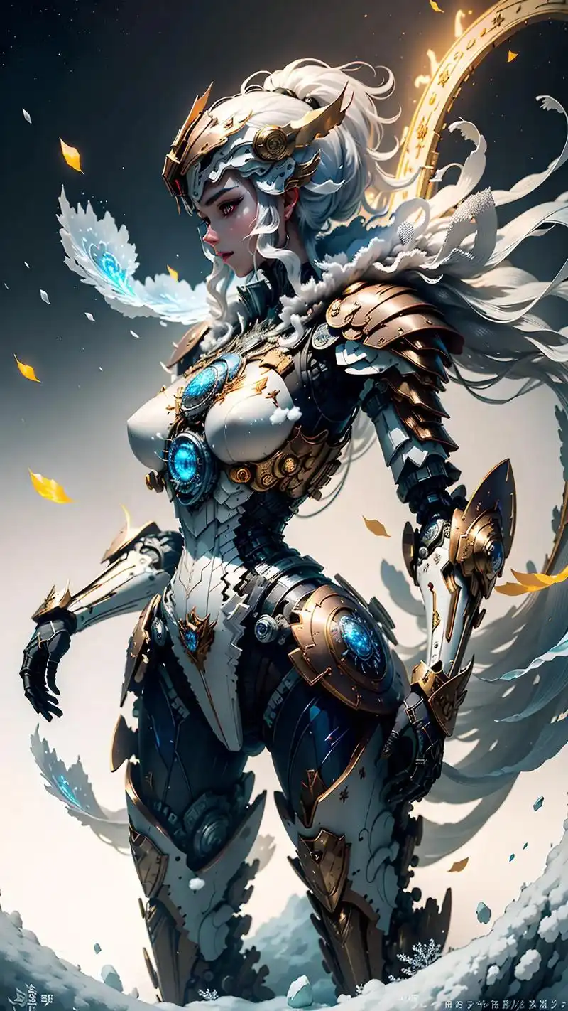 机械战姬-血肉苦弱61机械飞升.#ai绘画生成 #二次元 #机 - 抖音