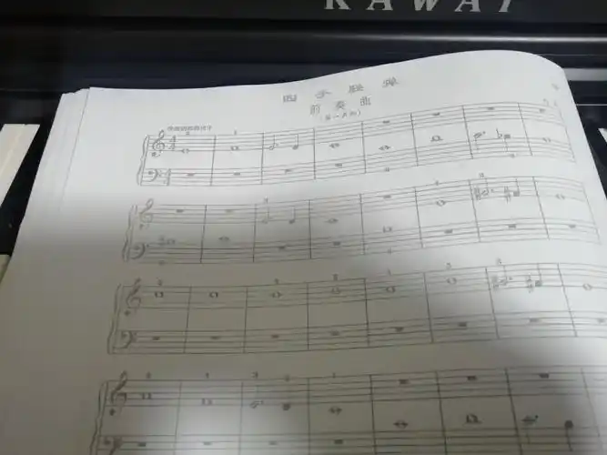 今天弹了《印第安鼓》和《优美而低回》,小汤2的新知识点算是学完了