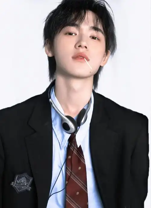 宋亚轩美式证件照