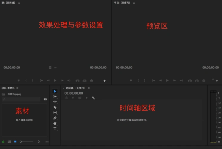 其实pr入门很简单的,今天我给大家分享pr的一些基础操作