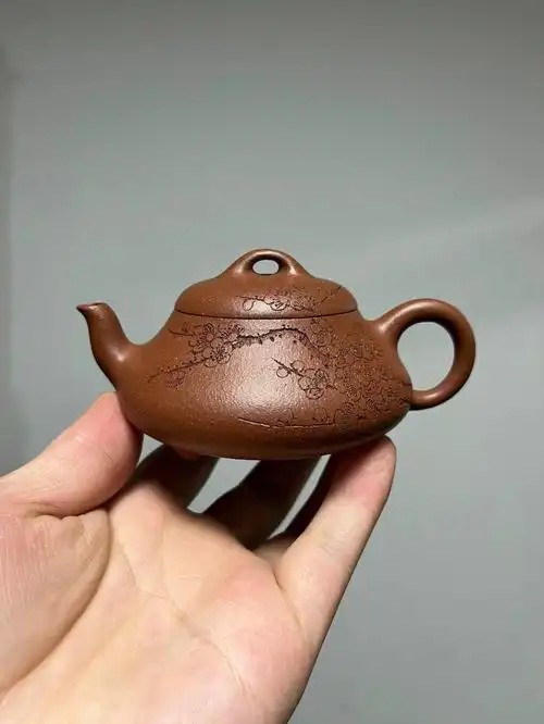 实拍全手工汉棠石瓢降坡泥200cc9孔赵