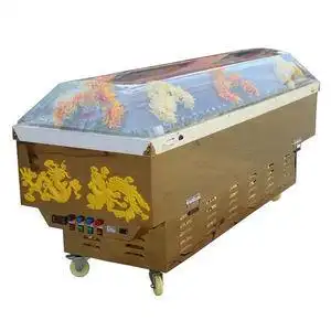 水晶棺冰棺豪华冰冻死人尸体冷藏冷冻棺材恒温棺遗体手提冰棺冰盖