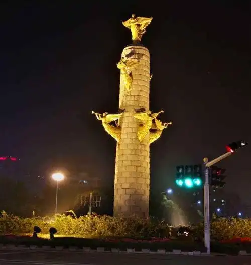 泉州市市标——"飞天迎宾"