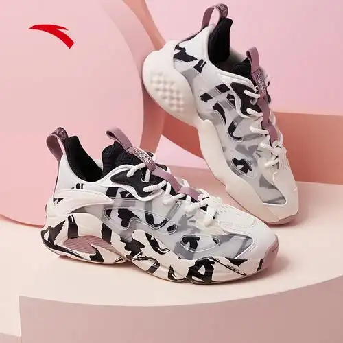 安踏霸道道威运动鞋女官正品2021秋季新款轻便运动休闲鞋