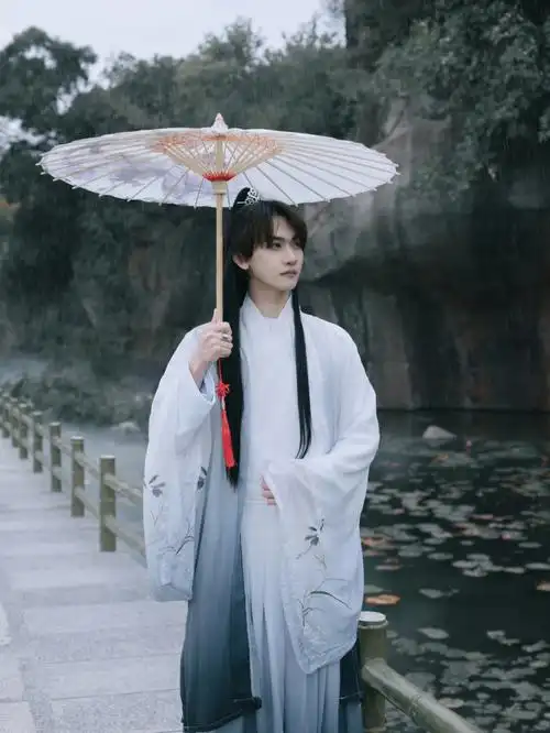 古风男生写真莲花山广州约拍