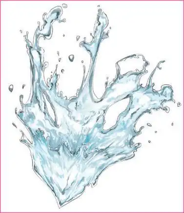 水怎么画动漫中水的画法教程