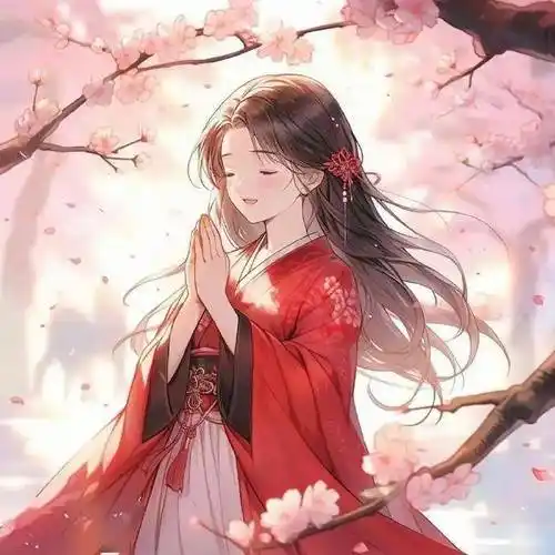 【精选古风头像】唯美古风:祈愿少女