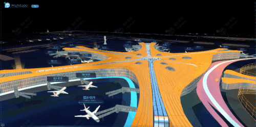 一张图数字孪生北京大兴机场