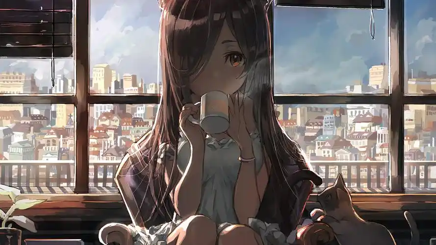 猫耳少女4k动漫壁纸壁纸