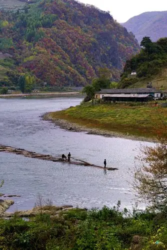 鸭绿江从源头到入海口