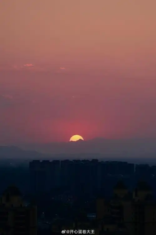 晚霞##落日晚霞