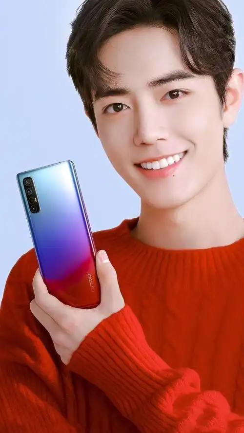 肖战#oppo的新代言人肖战