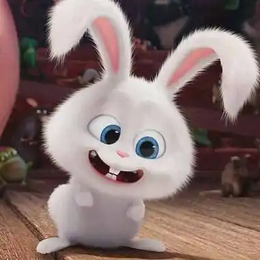 爱宠大机密兔子小白高清头像