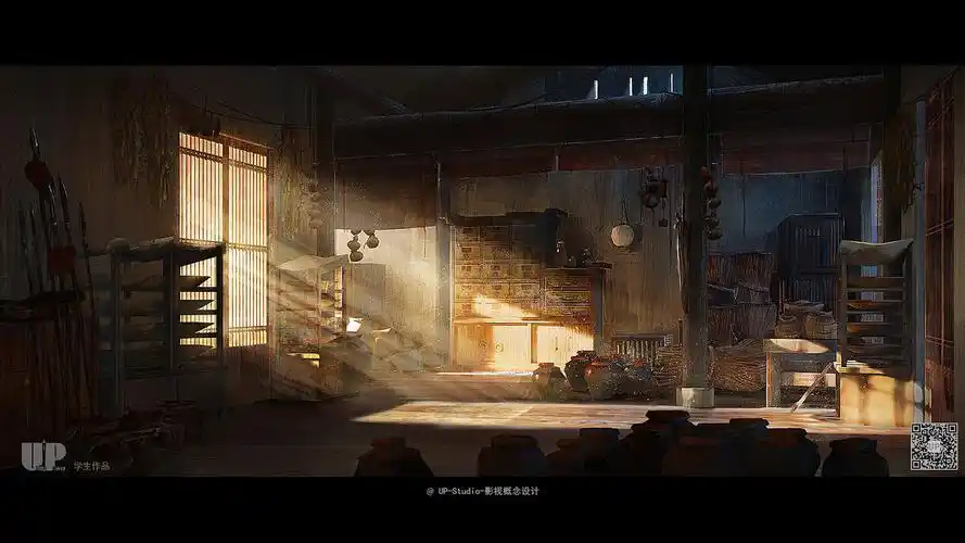 8举报44分享原创作品影视设定/分镜概念设计培训场景气氛图up studio