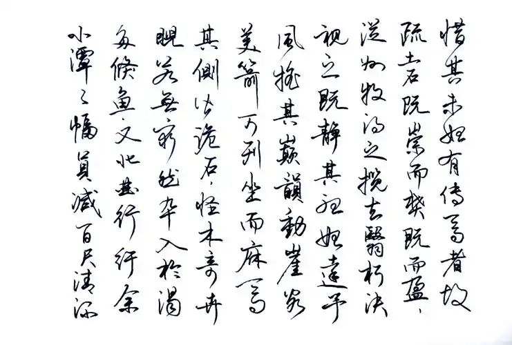 最美硬笔书法:《永州八记》三篇,美工钢笔行书,尽显书法之美