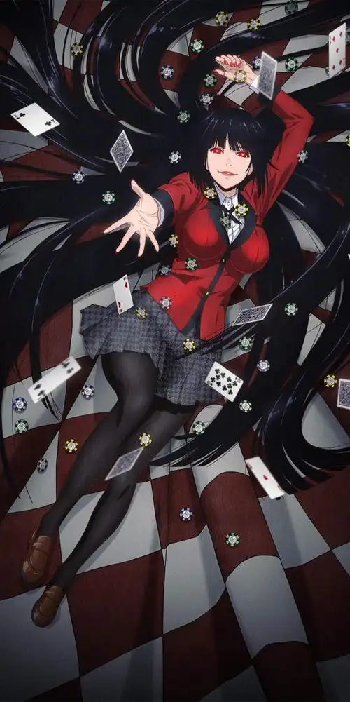 《狂赌之渊》蛇喰梦子,梦子常胜的秘诀在于,她有写轮眼,壁纸