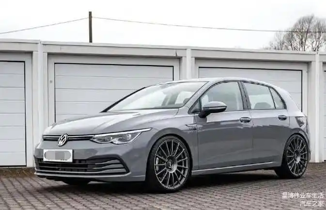 1658万起售新款大众高尔夫rline亮相配水泥灰色外观