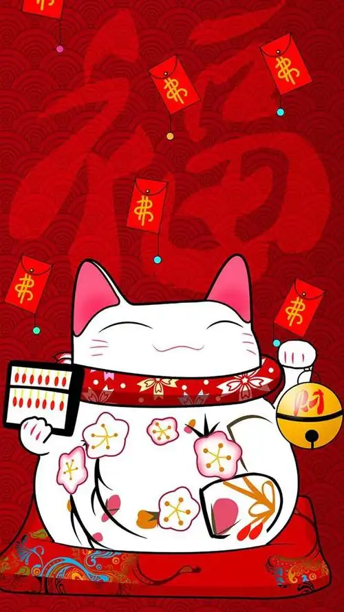 招财猫图片,招财猫图片头像(送上一组超萌招财猫壁纸)