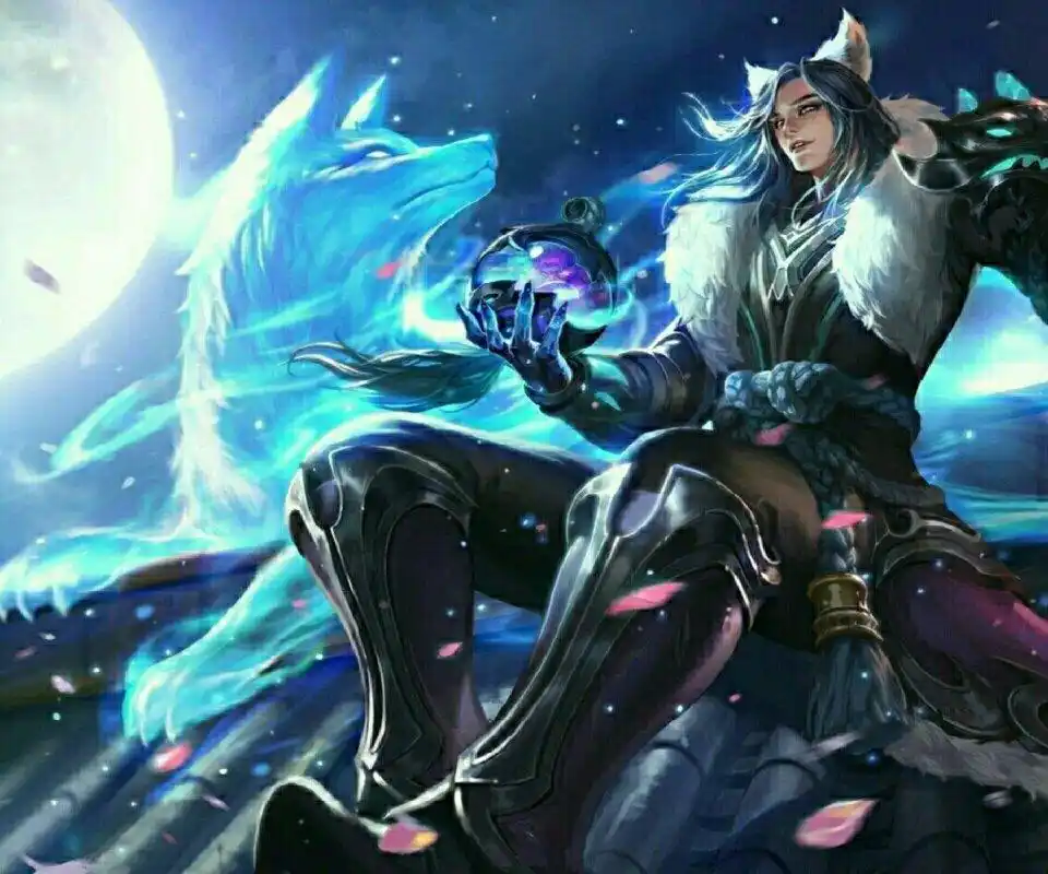 求王者荣耀李白千年之狐的图片