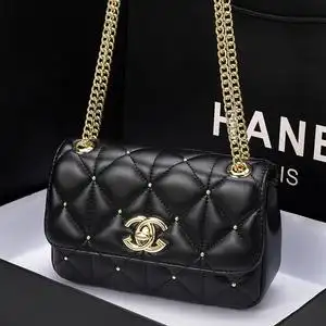 香港官网正品lv&ho今年流行包包2021新款香港代购真皮小香风菱格