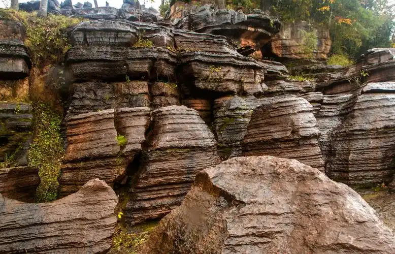黎坪山石 橡树摄影网