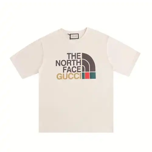 gucci古驰2021ss北面联名款t恤