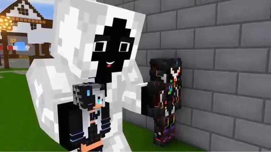 我的世界 #怪物学院 善良的实体303(303的每个眼神都好可爱啊)