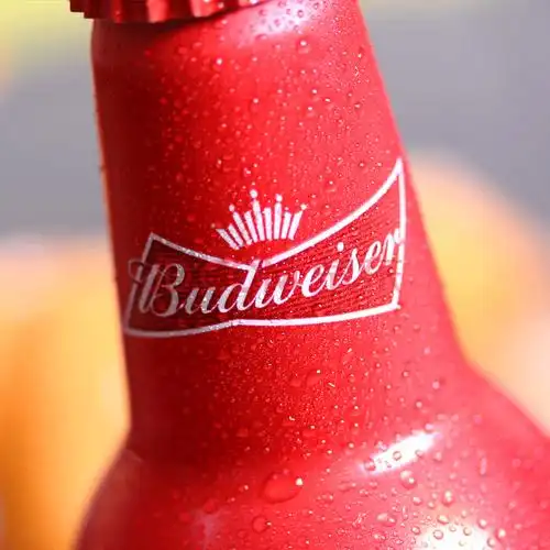 budweiser百威啤酒红色铝罐355ml*12罐国产百威经典铝瓶 非礼盒装