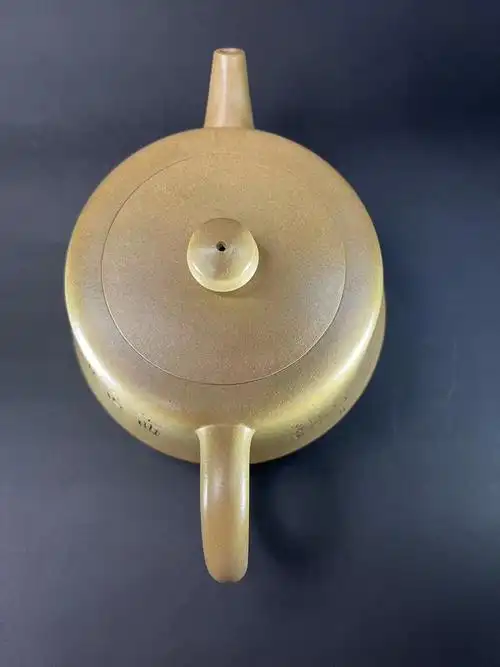 近代顾景舟诗文井栏紫砂壶素静古拙之感